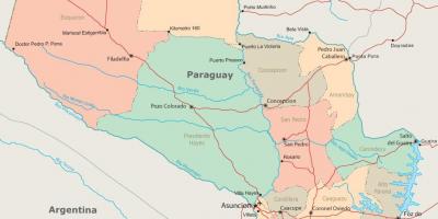 Парагвай асунсьон карце